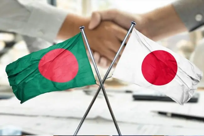 Figure: Triangular cooperation among Bangladesh, India and Japan to enhance trade.
